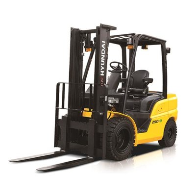 Forklift unloading pallets from a truck in Marlow